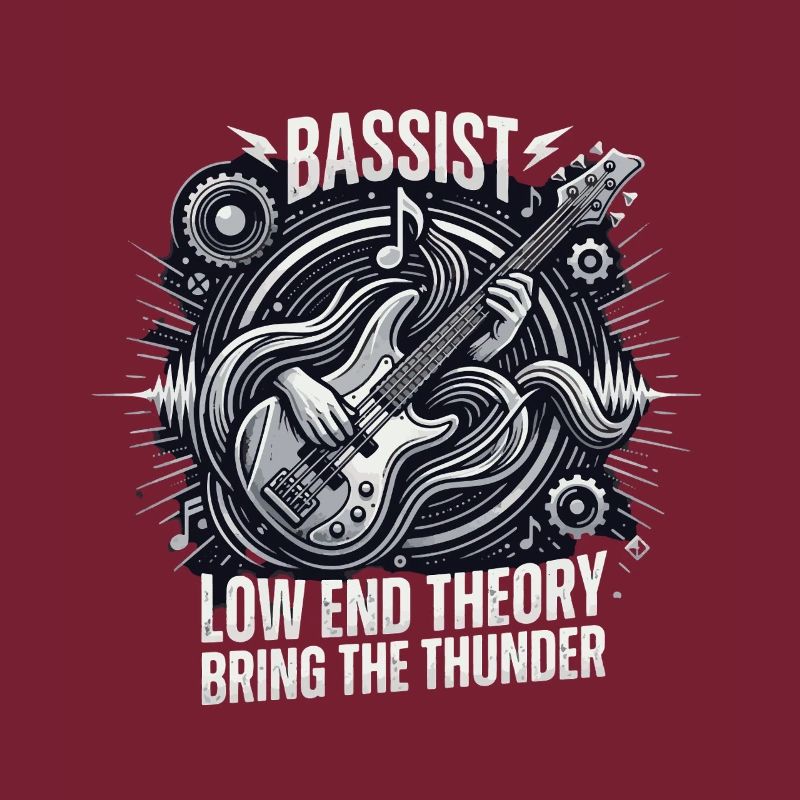 Bassist Low End Thunder