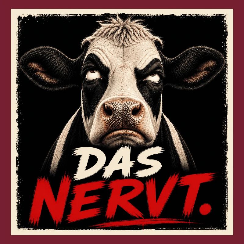 C’est agaçant - T-shirt vache – Déclaration ou cadeau