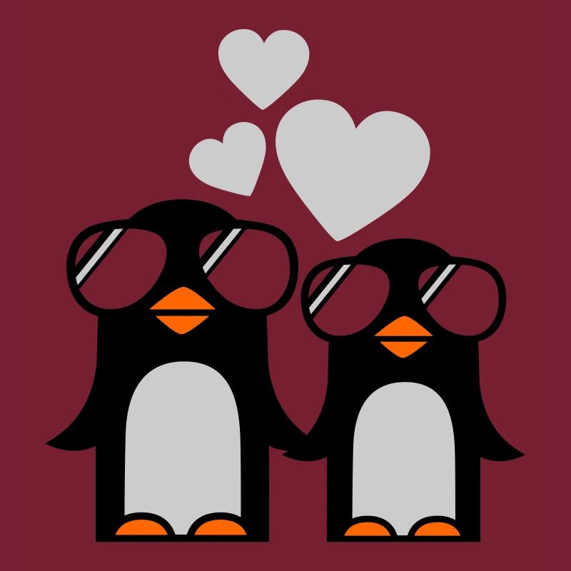 penguins fallen in love