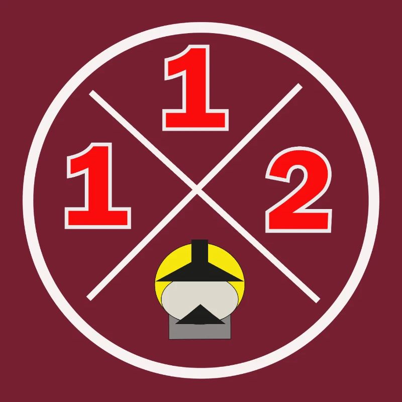 112- Logo du district - Pompiers