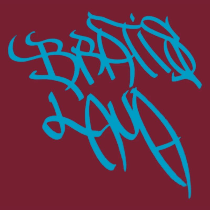 Lettrage de graffiti urbain à Bratislava