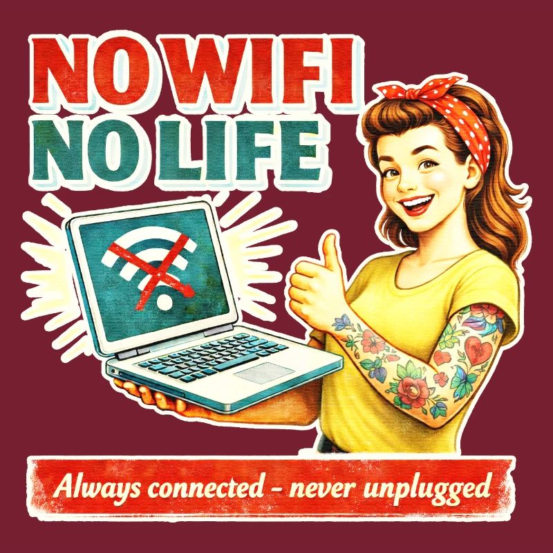 Pas de Wi-Fi, pas de vie rétro