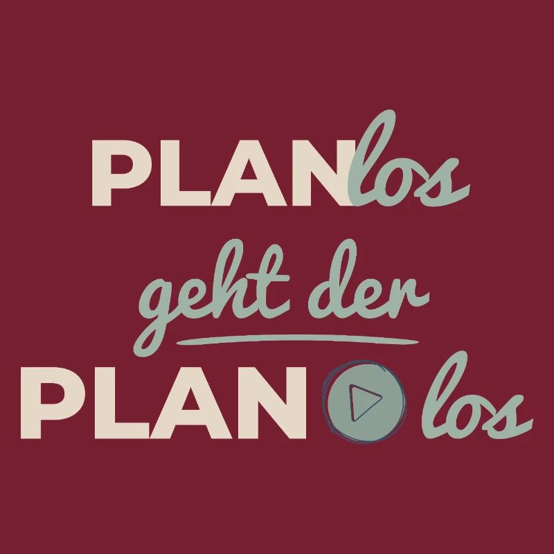 The plan starts haphazardly Beige Scandi Typography