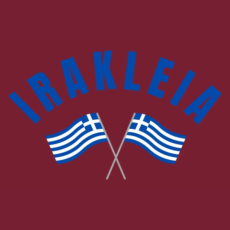 Emblème des drapeaux grecs de l’Irakleia