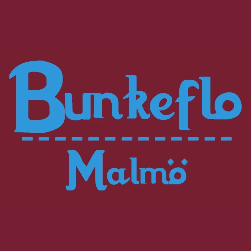 Centrum Malmö – Conception de texte bleu