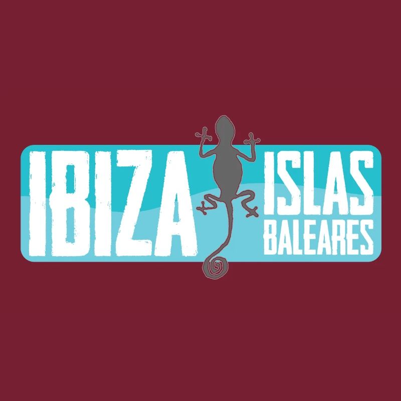 Conception vectorielle de l’île d’Ibiza