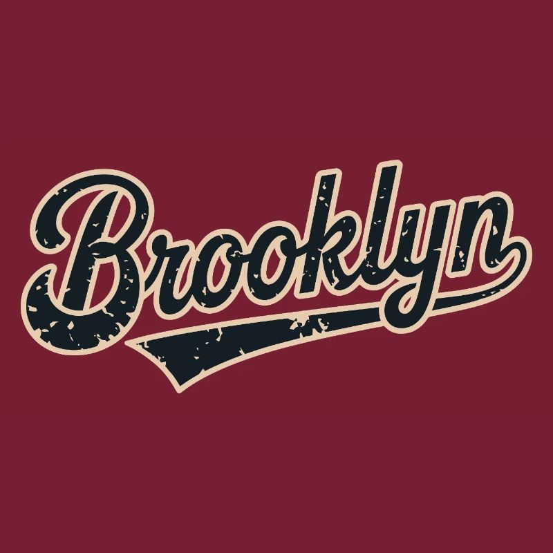 Brooklyn Vintage Script Logo