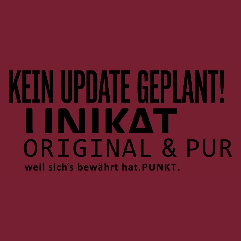 No update planned!
