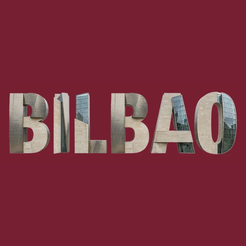 BILBAO – Typographie architecturale moderne