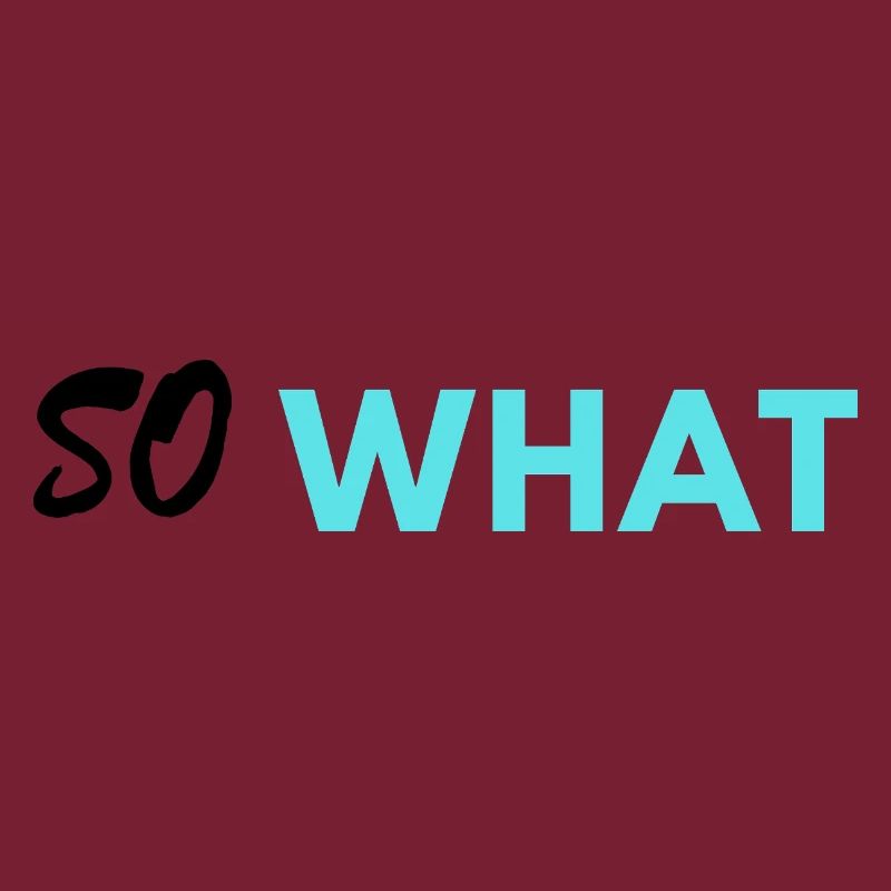 So What print