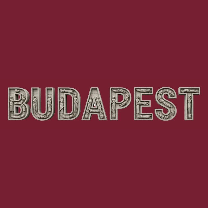 Budapest Architecture Typography