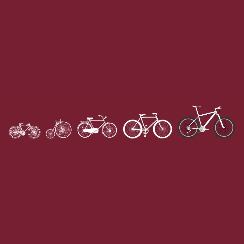 Evolutionsentwicklung des Radfahrens