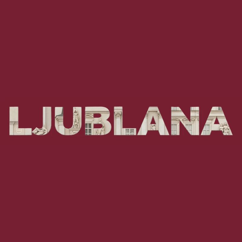 LJUBLJANA – Architectural Stone Typography