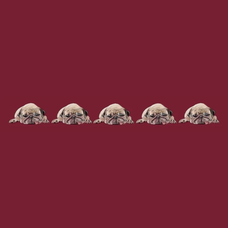 5 Möpse