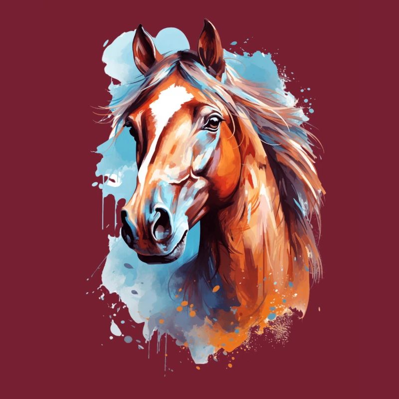 Aqaurell Horse Design