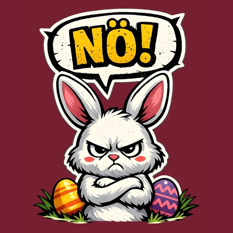 Lower Austrian Bunny Comic Easter Gift