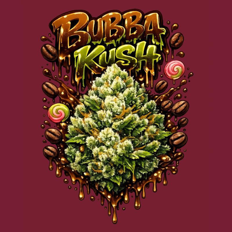 Bubba Kush Graffiti Print