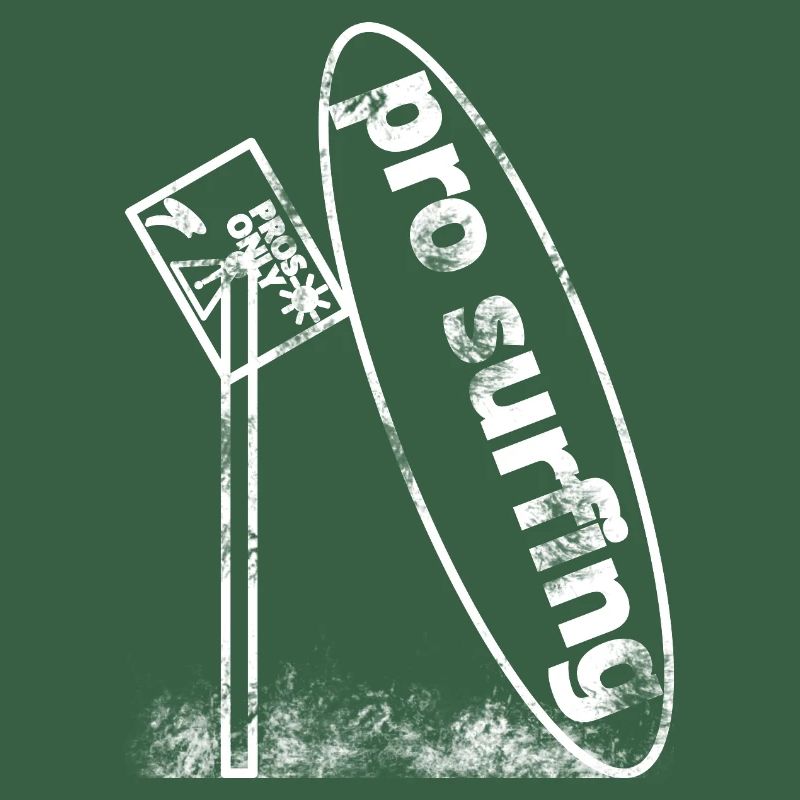 Verfallendes Surfbrett