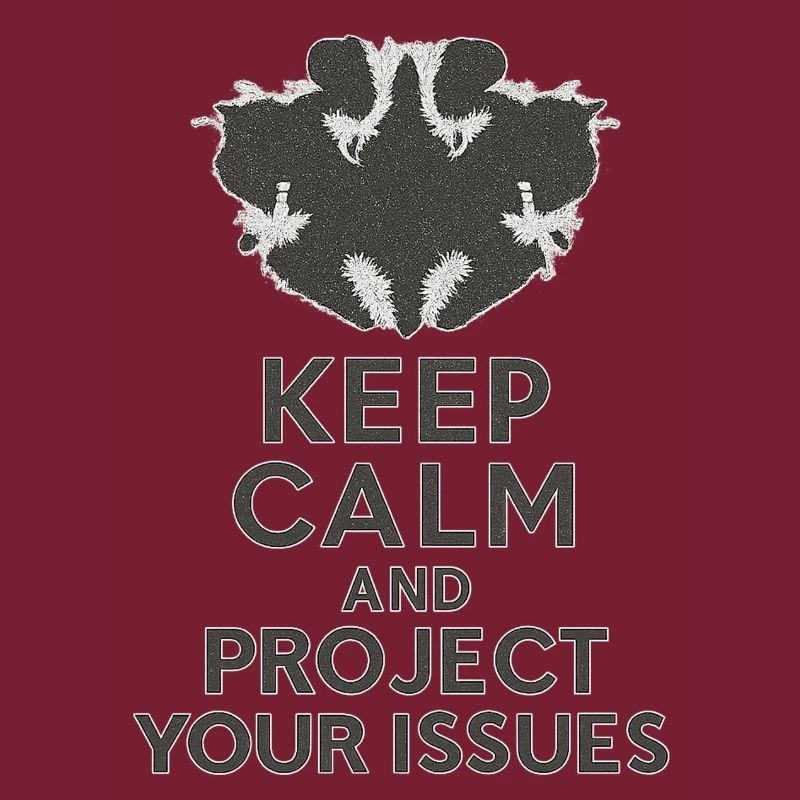 Keep calm and project your issuses