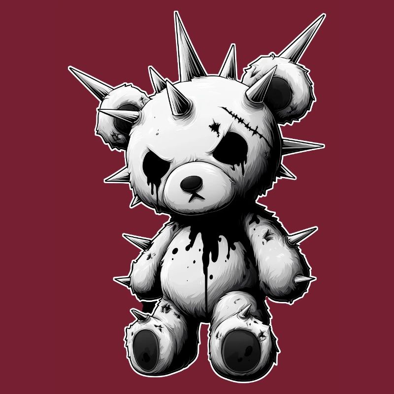 Teddy Gothic à pointes