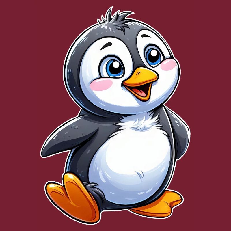 Cuddly Penguin Charm