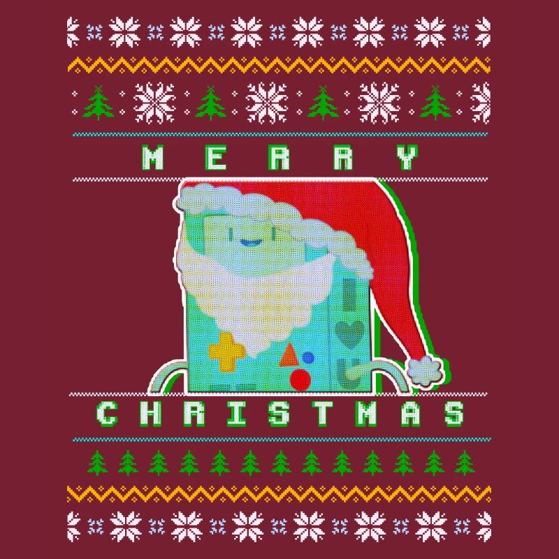 Joyeux Noël Pixel Santa « Pull de Noël moche »