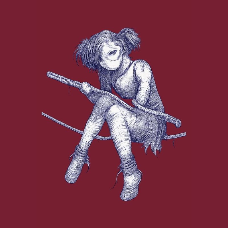 Acrobate à corde dans le dreadpunk