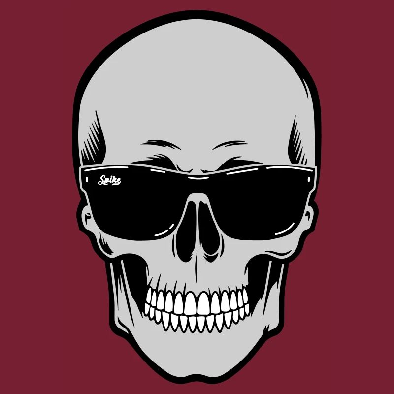 Skull with Sunglasses Graphic