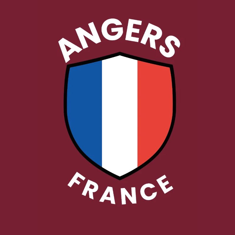 Emblème du bouclier d’Angers France