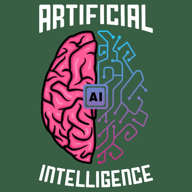 Artificial Intelligence Brain Tech Design