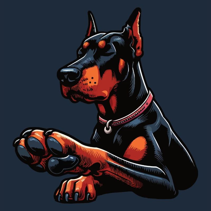 Doberman Doberman Propriétaire Doberman Lovers