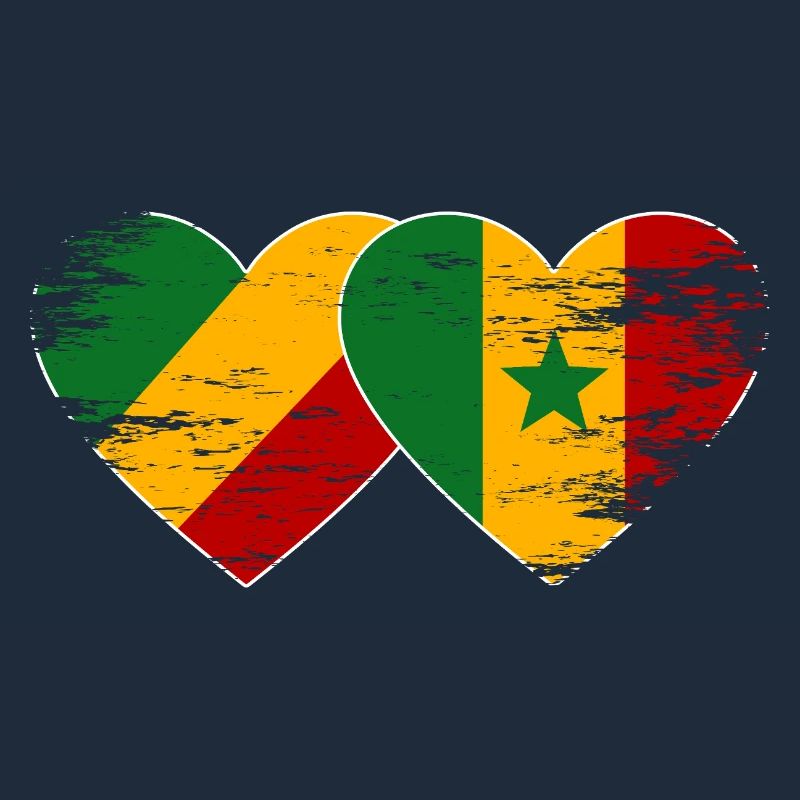 Drapeau Congo-Sénégal utilisé