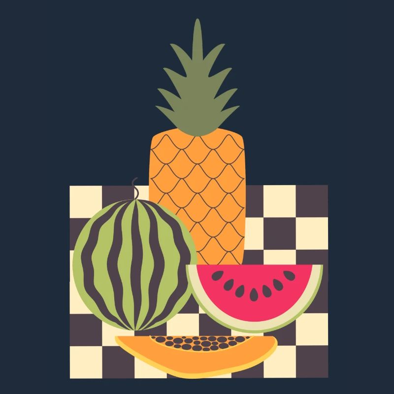 Abstract fruit and geometry