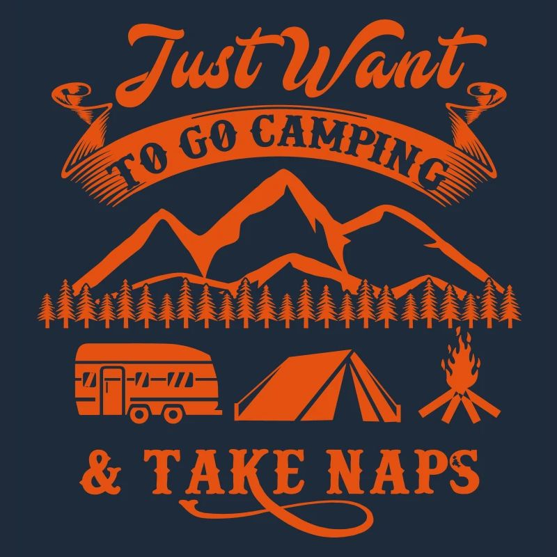 Ich möchte nur zelten und ein Nickerchen machen - Camping
