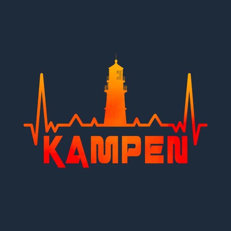 Kampen Leuchtturm Design / Geschenkidee