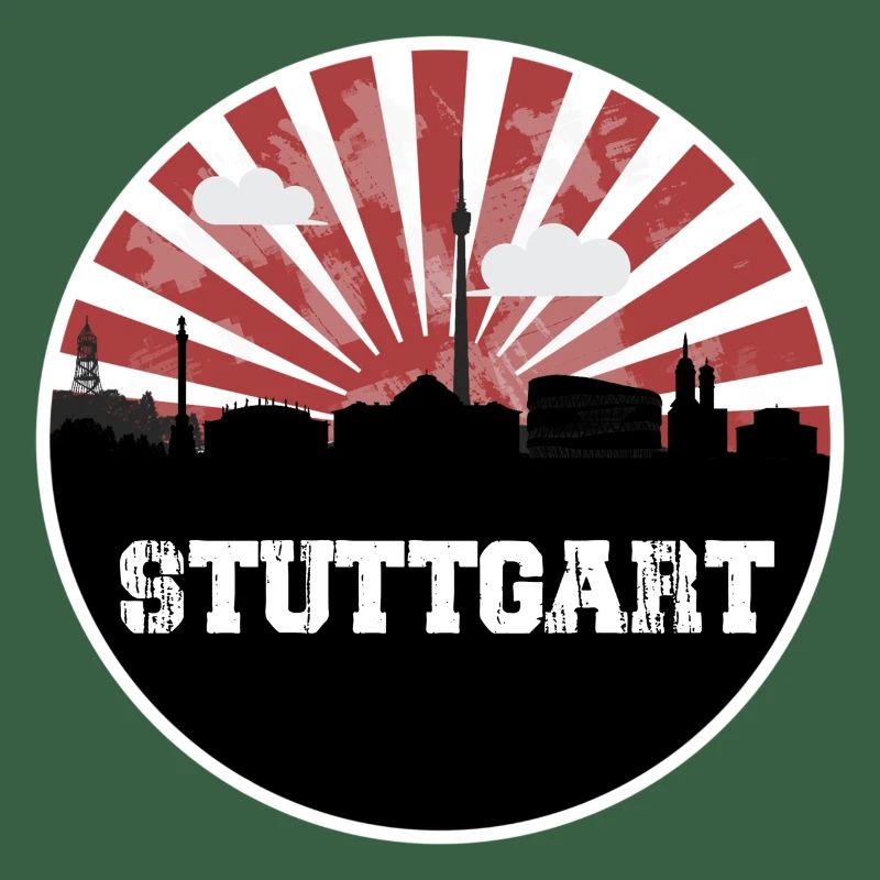 Match à domicile de Stuttgart Skyline