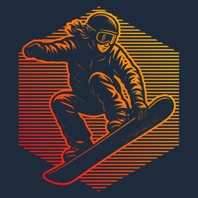 Snowboard Fans aufgepasst schlichtes Statement