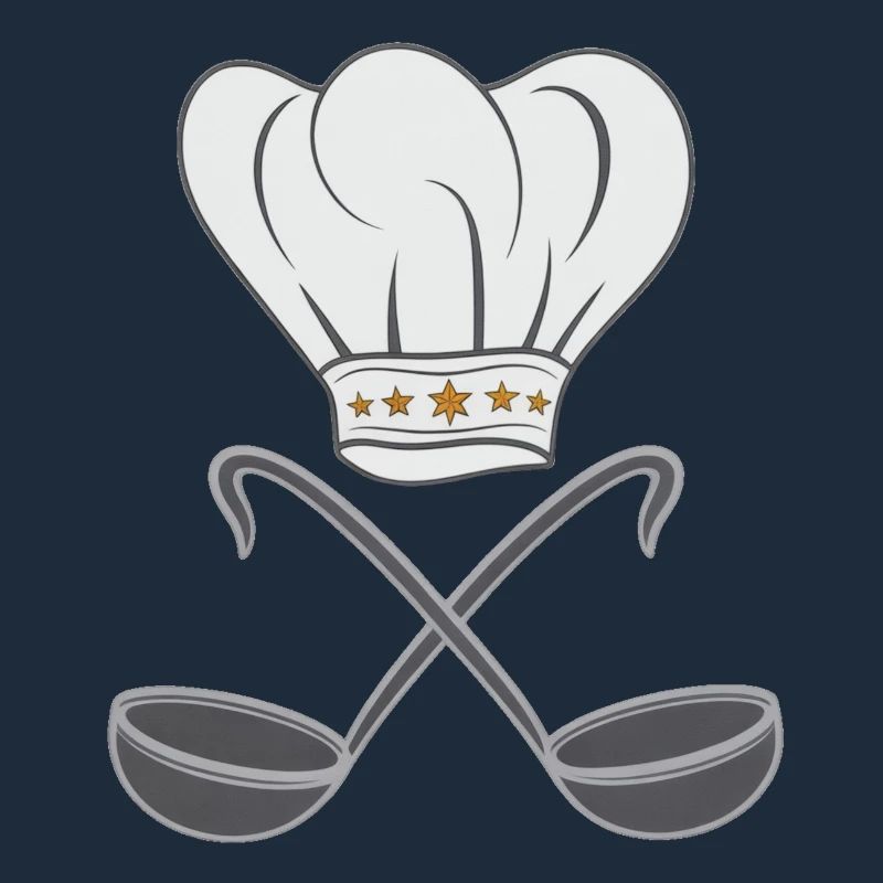 Chef's hat, spoon