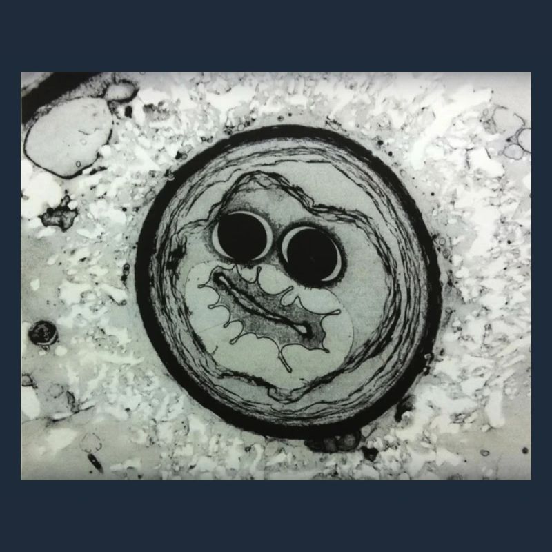 Planetengesicht mit Sonnenbrille