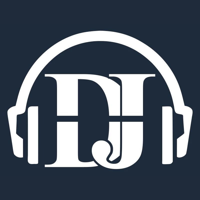 DJ Techno Design Kopfhörer und DJ