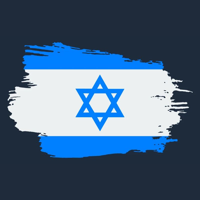 Drapeau d’Israël Drapeau d’Israël Jérusalem Étoile de David