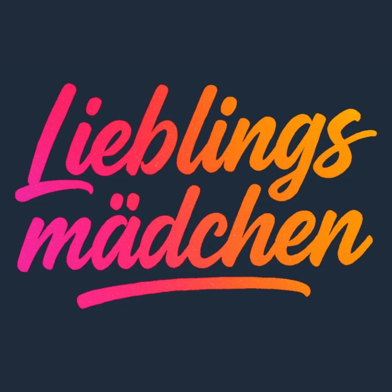 Lieblingsmädchen – Typografie Brush Script | Moder
