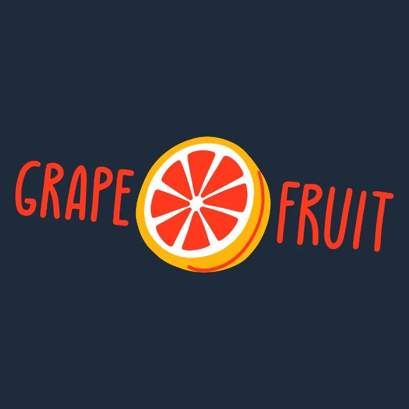 Grapefruit Citrus Slice unny Citrus Pun Design