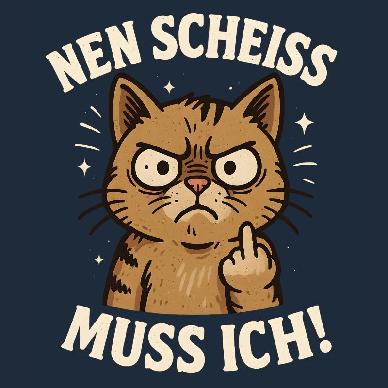 Nen Scheiss Muss Ich Katze