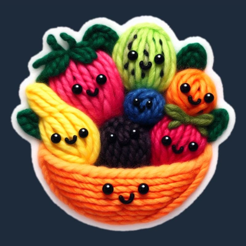 Fruit salad faces