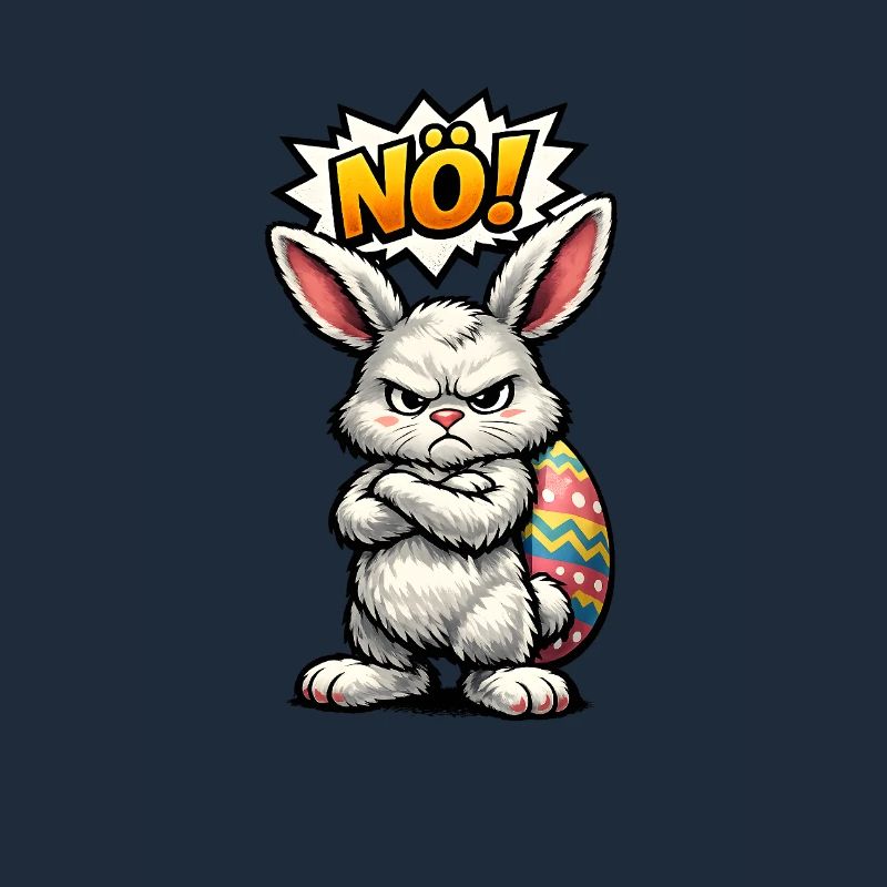 Nope Easter Bunny Easter