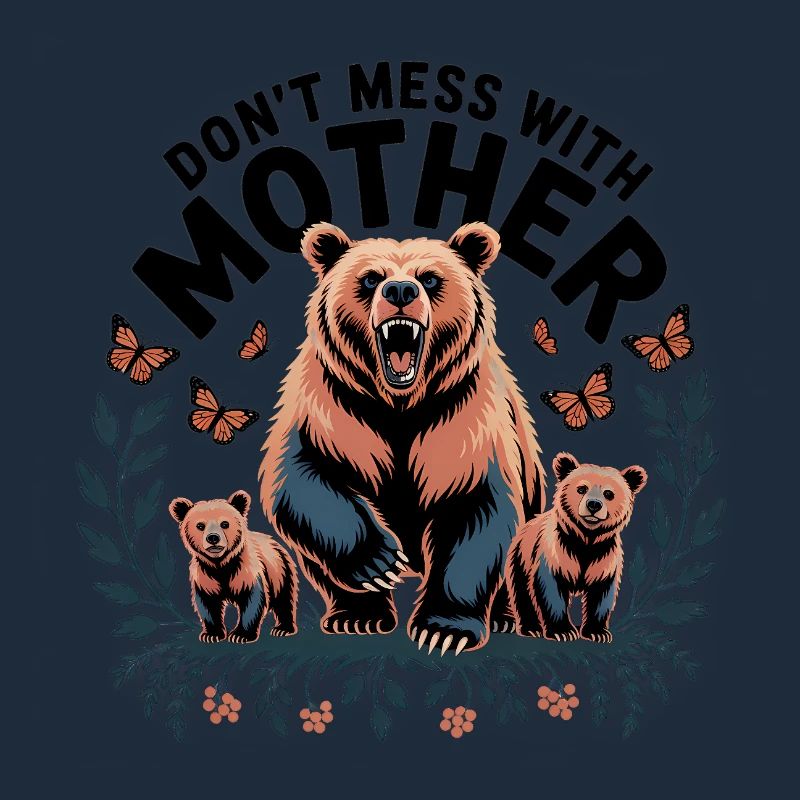 Leg dich nicht mit der Mutter an - Geschenk zum Muttertag