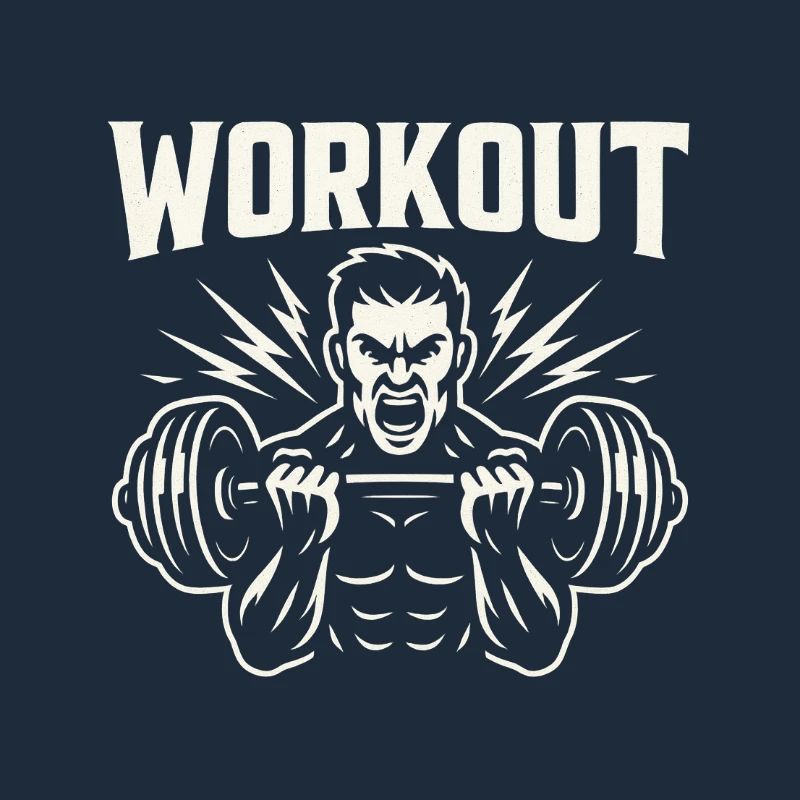 Powerful Heavy Weight Training