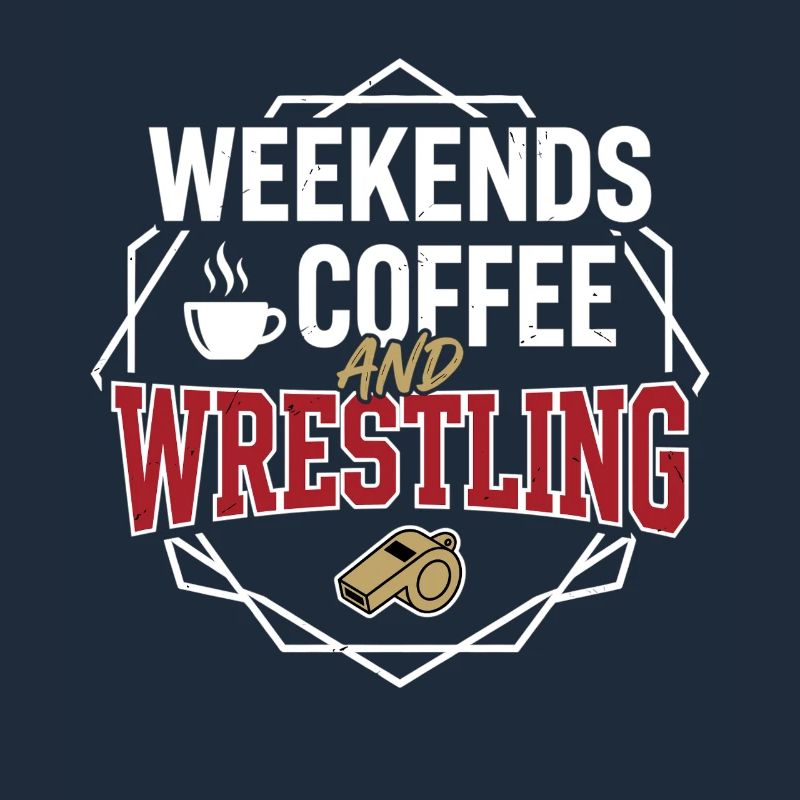 Café et design de lutte le week-end