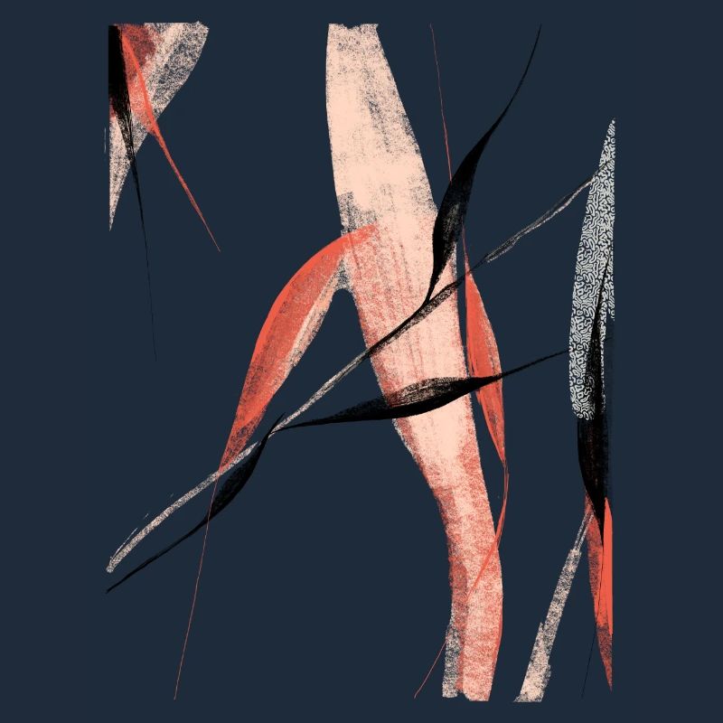 Branches de saule abstraites